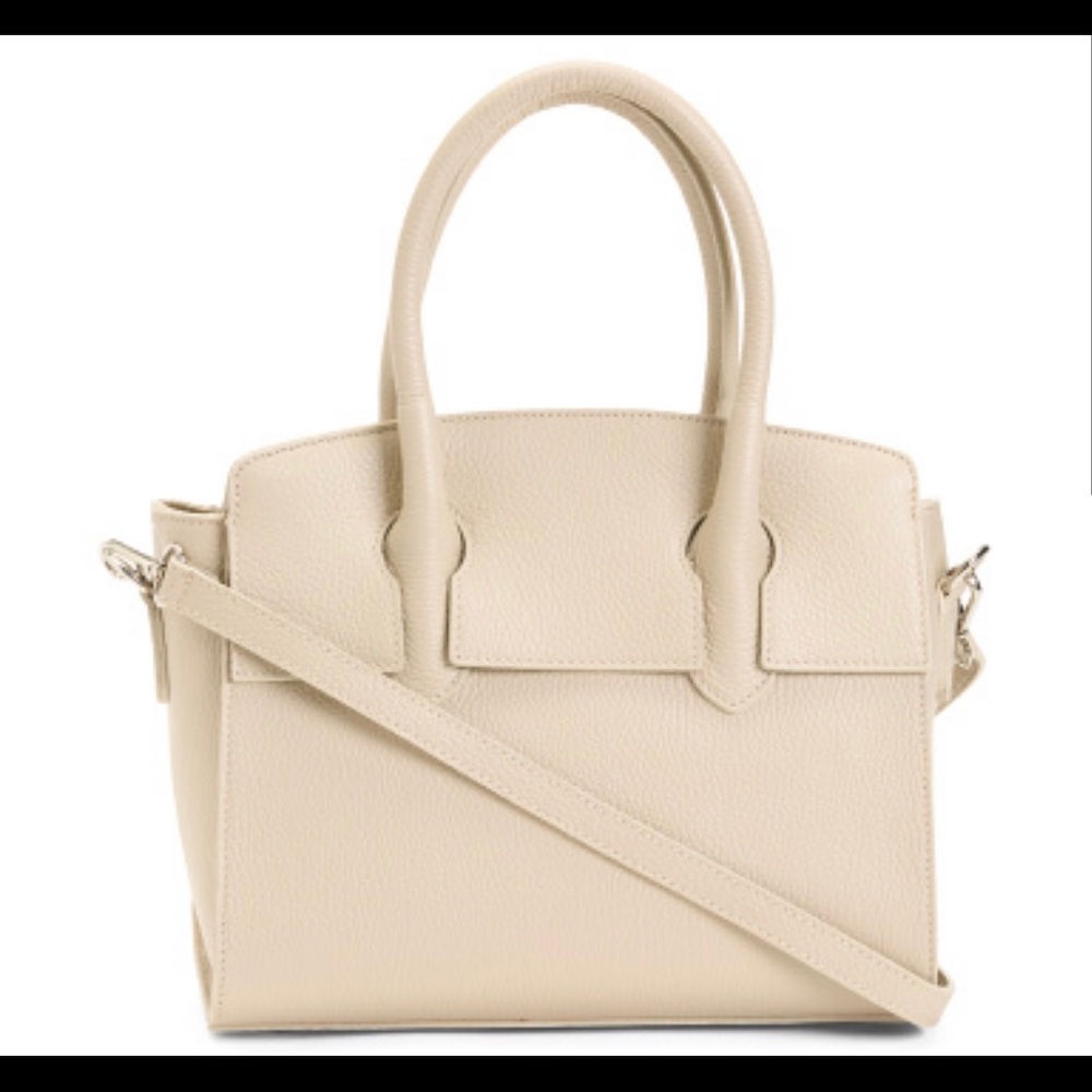 Tano Made in Italy genuine leather satchel